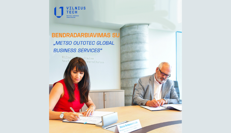 VILNIUS TECH ir „Metso Outotec Global Business Services“ bendradarbiavimas: duris atvers Finansų laboratorija